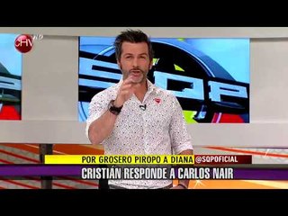 Cristián Sánchez paró 'en seco' a Carlos Nair: "Esto tiene que terminar acá" - SQP