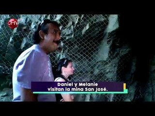 Daniel y Melanie visitaron la mina San José a 4 años del impactante rescate - Dime que Sí
