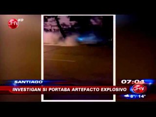 Video muestra momento tras explosión en barrio Yungay - CHV Noticias
