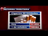 Cigarros y licores subirán de precio este 1 de octubre - CHV Noticias