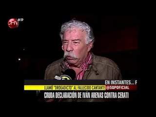 Iván Arenas y su cruda declaración sobre la muerte de Cerati | SQP