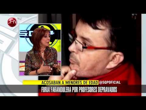 Furia farandulera tras reportaje del Tío Emilio que muestra a profesores depravados - SQP