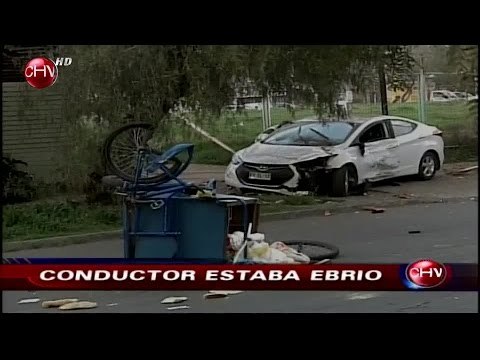 Conductor ebrio atropella a hombre de 87 años que repartía pan en La Florida - CHV NOTICIAS