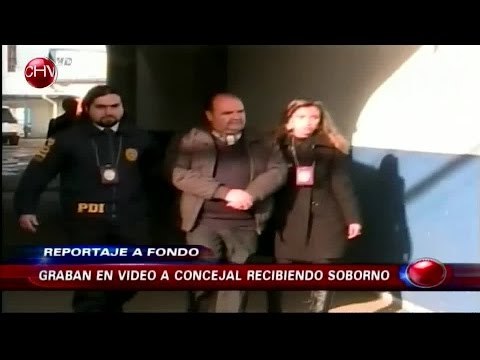 Graban a concejal recibiendo 4 millones de pesos a cambio de otorgar una patente - CHV Noticias