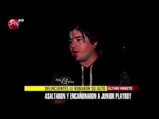 Junior Playboy contó cómo le robaron el auto e hizo un llamado a las autoridades - SQP