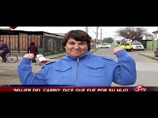 Habla La "mujer del video del carro": Lo que hizo fue para defender a su hijo - CHV Noticias