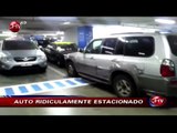 Cazanoticias: Video muestra auto mal estacionado dentro de un mall - CHV Noticias