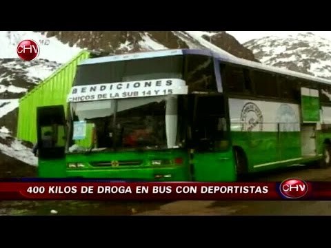 Bus de deportistas paraguayos intentó ingresar más de 400 kilos de marihuana - CHV NOTICIAS