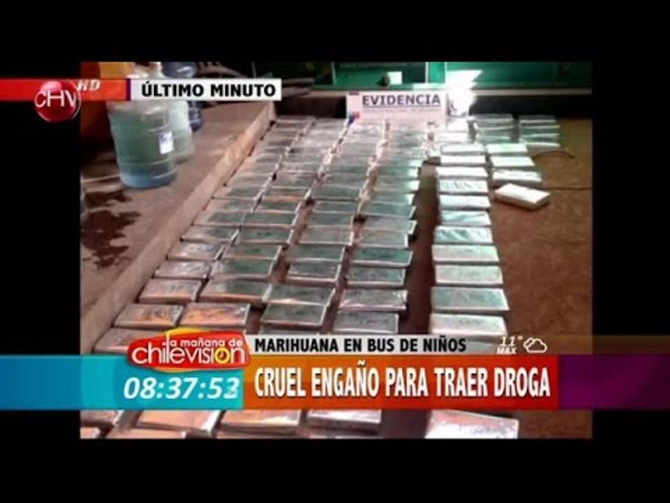 Engañan a niños paraguayos para traer droga a Chile - La Mañana de Chilevisión