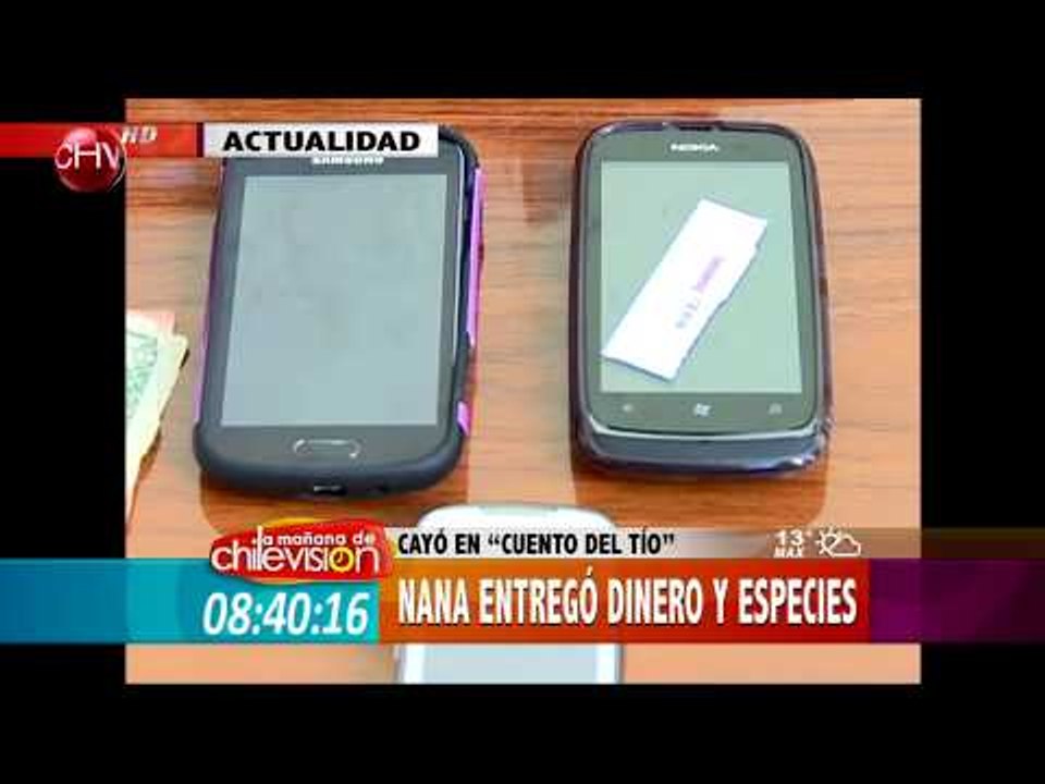 Mira un nuevo "cuento del tío" a una nana en Providencia - Matinal de CHV