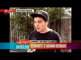 Descubre a los delincuentes más torpes que operan en Chile - La Mañana de CHV