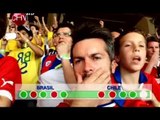 Cristián Sánchez revivió la tanda de penales de Chile y Brasil  Locos por el Mundial - 30/06/14