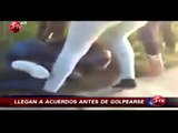 Violenta pelea entre jóvenes es registrada en Puerto Montt