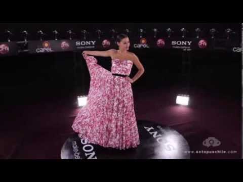 Pampita Gala Festival de Viña - VIÑA 2014 - Chilevisión