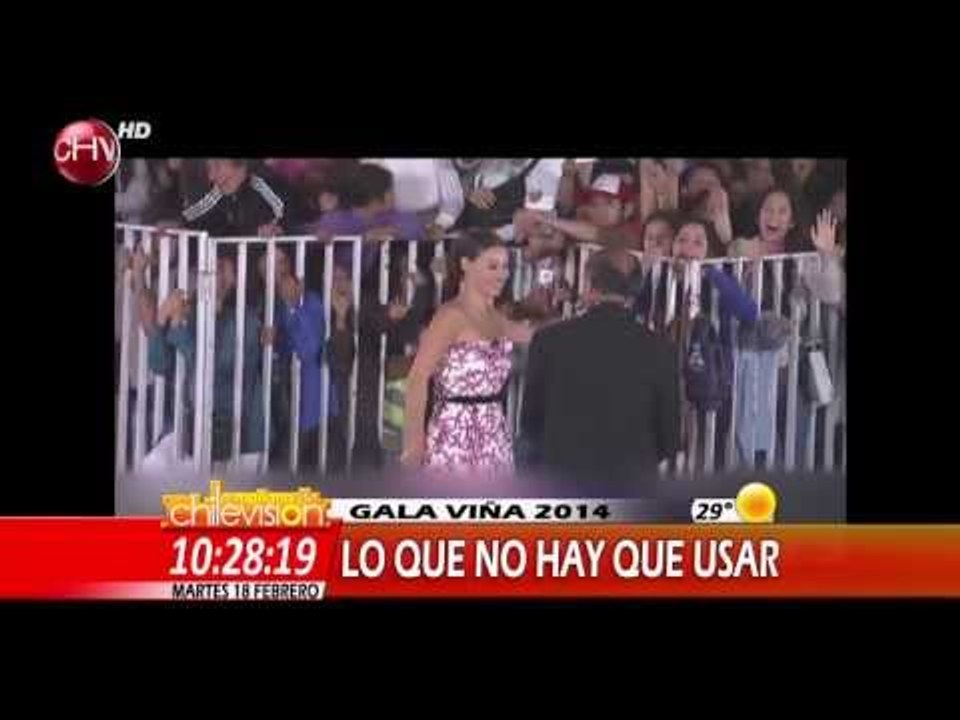 Gala 2014: ¿Comó brillar en la alfombra roja de Viña? - Viña 2014  - Chilevisión