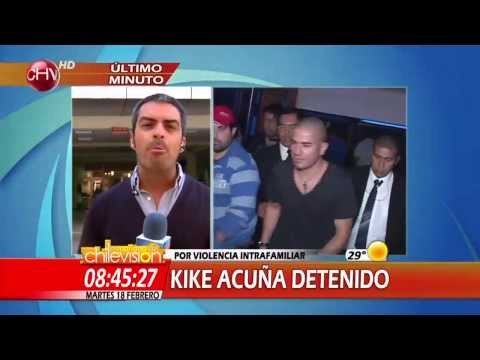 Kike acuña fue detenido por violencia intrafamiliar contra Roxana Muñoz - La Mañana de Chilevisión