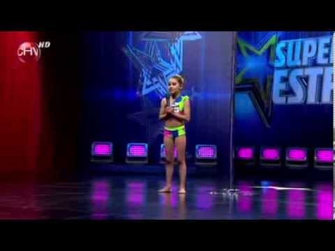 La pequeña Fernanda dio clases de poledance - SUPERESTRELLAS
