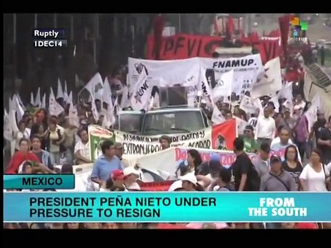 Ayotzinapa protests sweep Mexico