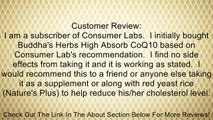 Buddha's Herbs High Absorb CoQ10-100 mg, 100c-CONSUMER LAB Certified Review