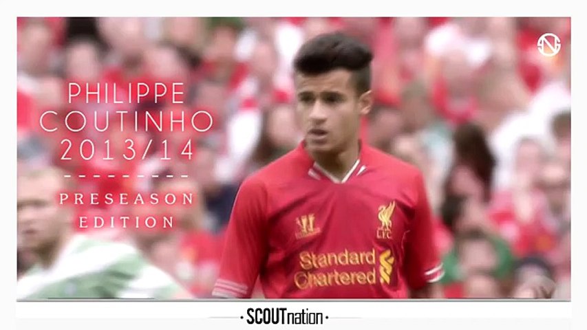 PHILIPPE COUTINHO | Goals, Skills, Assists | Liverpool | 2013/2014 Preseason (HD)