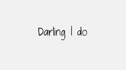 Darling I Do - Landon Pigg & Lucy Schwartz Lyrics