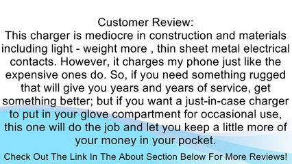 CAR Charger Replacement for Cobra MicroTalk CXR925, CXR925C 2-Way Radio Review