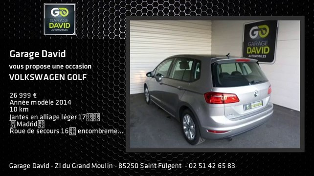 Annonce Occasion VOLKSWAGEN GOLF SPORTSVAN 1.6 TDI 110 BLUEMOTION TECHNOLOGY FAP CONFORTLINE DSG7 2014
