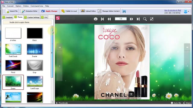 Start Strong - Publish page sliding catalogs with powerful solution