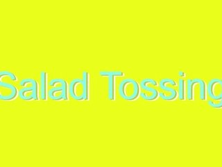 How to Pronounce Salad Tossing