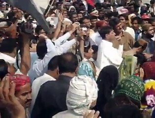 Ayaz Latif Palijo in Kandh Jacobabad JUI Dhrna During Bedari March 29Nov 2014 Part-2