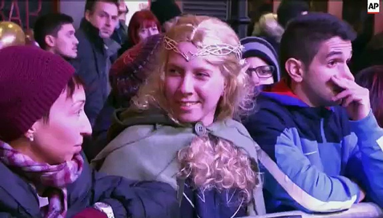 Stars attend the world premiere of 'The Hobbit: The Battle of the Five Armies'