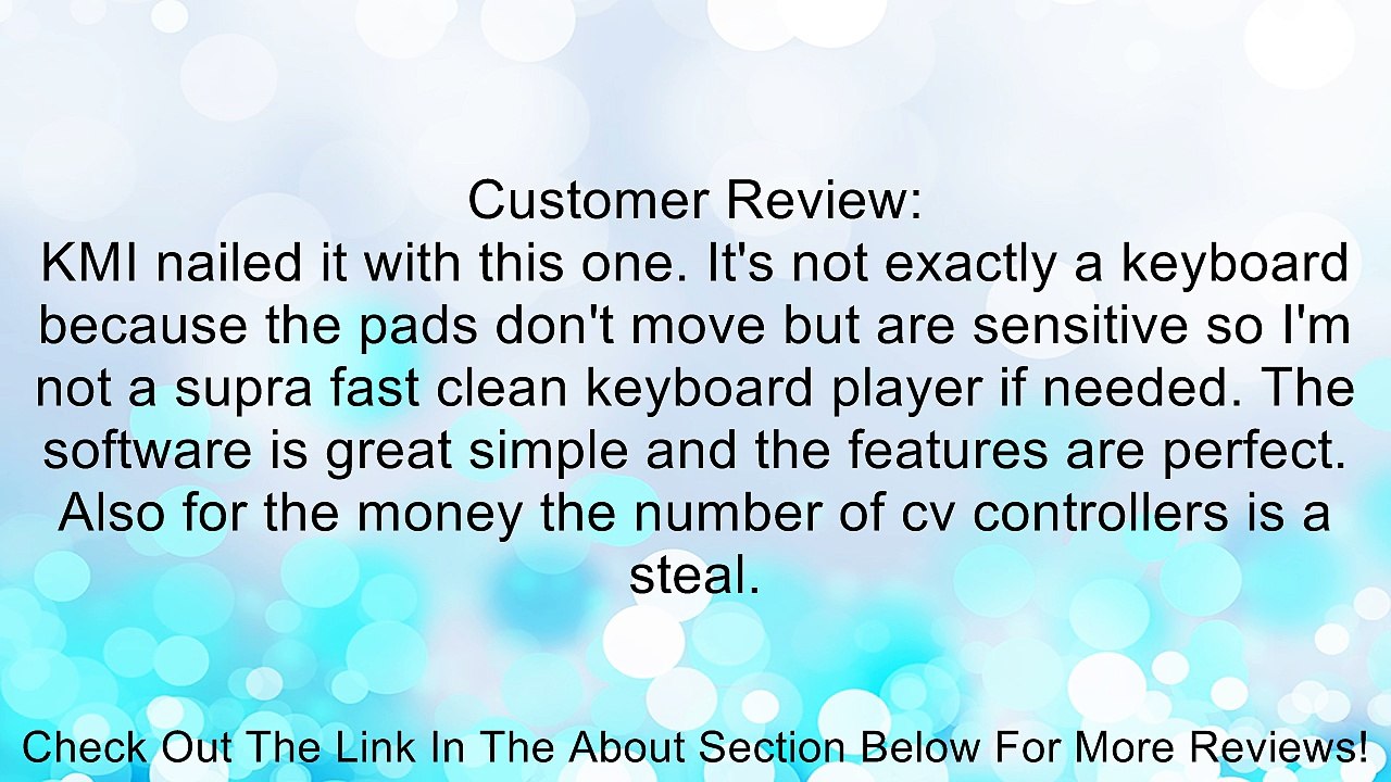 Keith McMillen Instruments K-708 QuNexus Smart Sensor Keyboard Controller Review