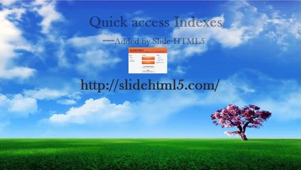 Add a Quick Access Indexes for Your Massive Digital Content