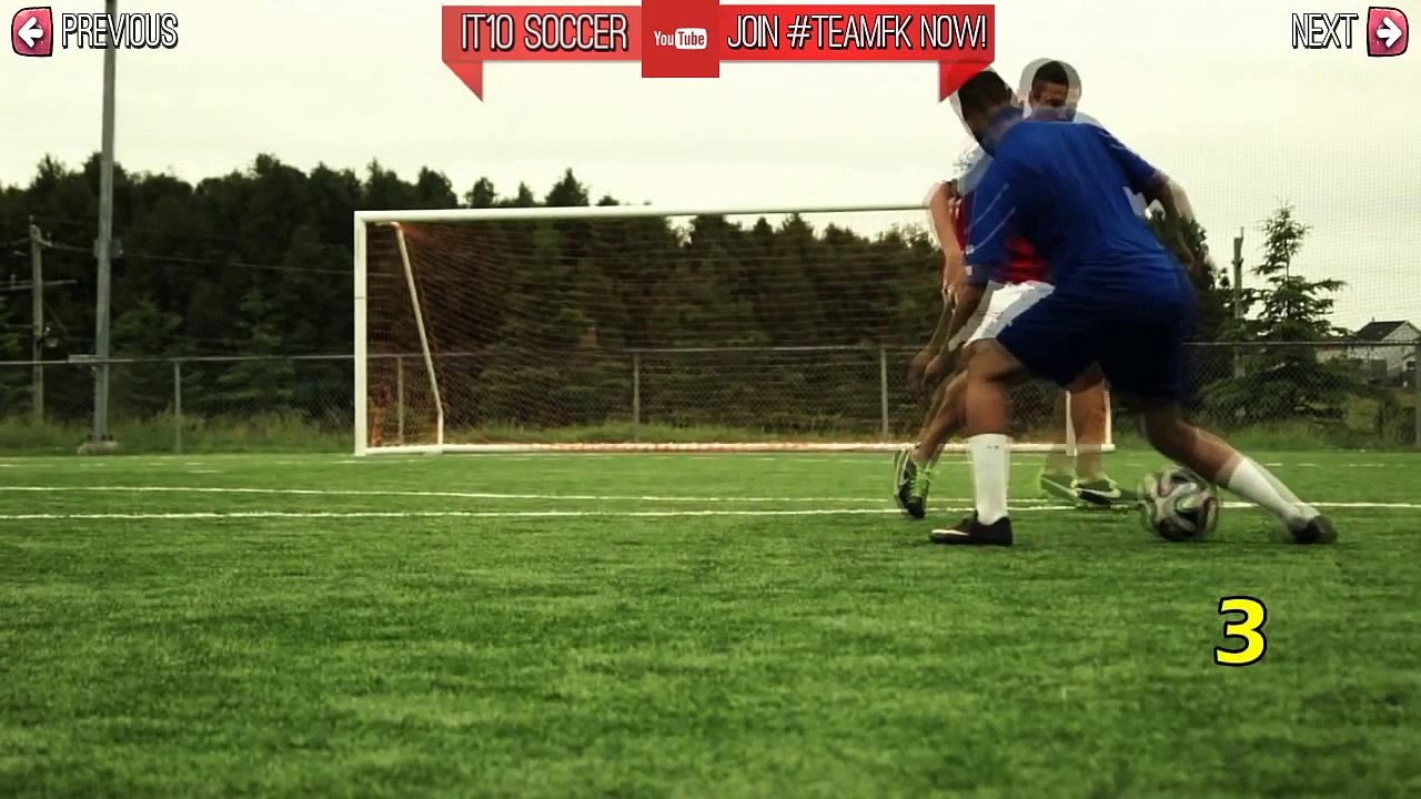 TOP 5 Insane Football Soccer Skills To Learn Tutorial