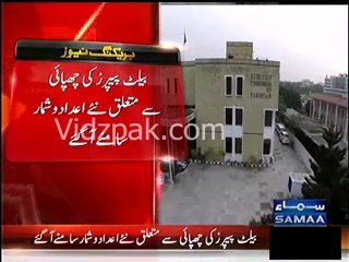 ECP Admit Printing Of Extra Ballot Papers