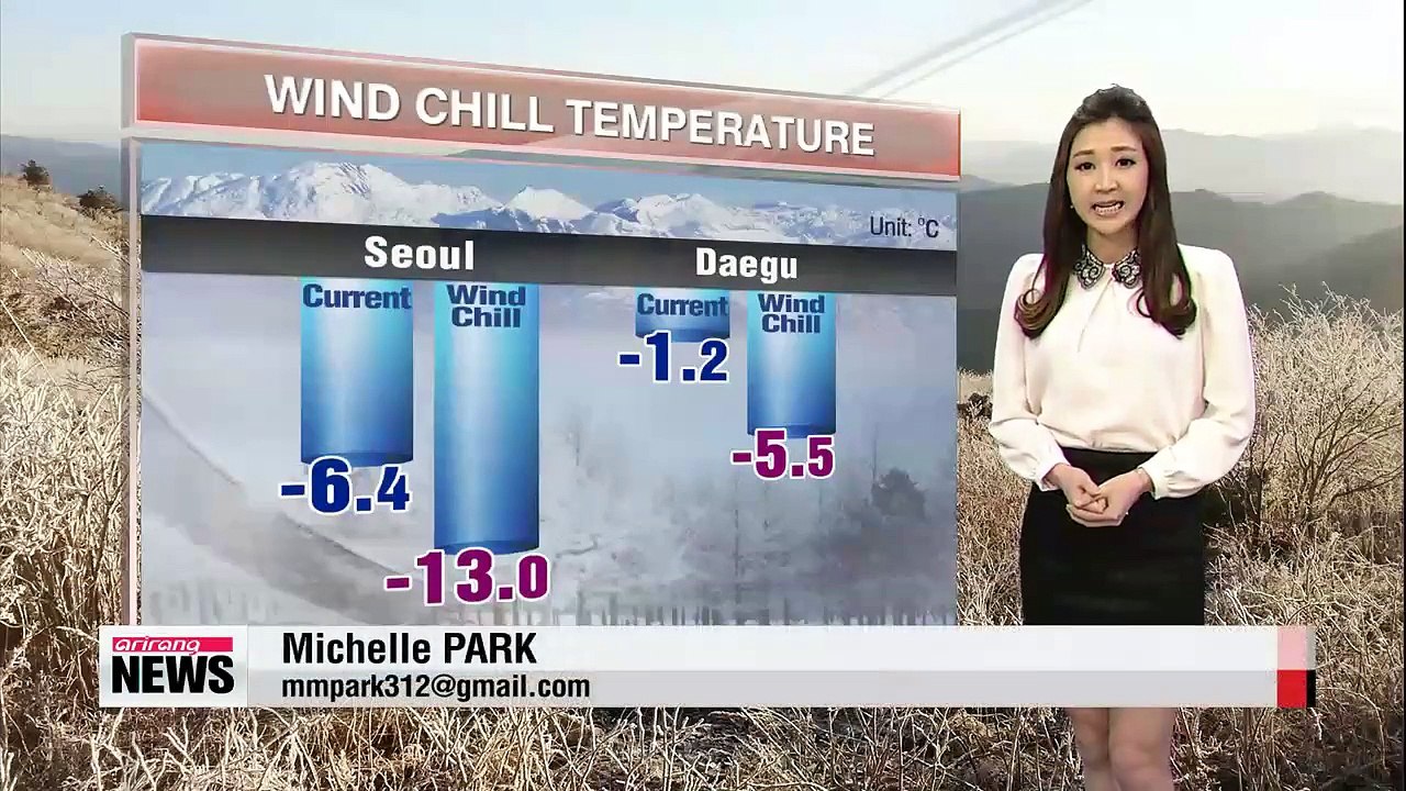 Cold wind chills expected nationwide