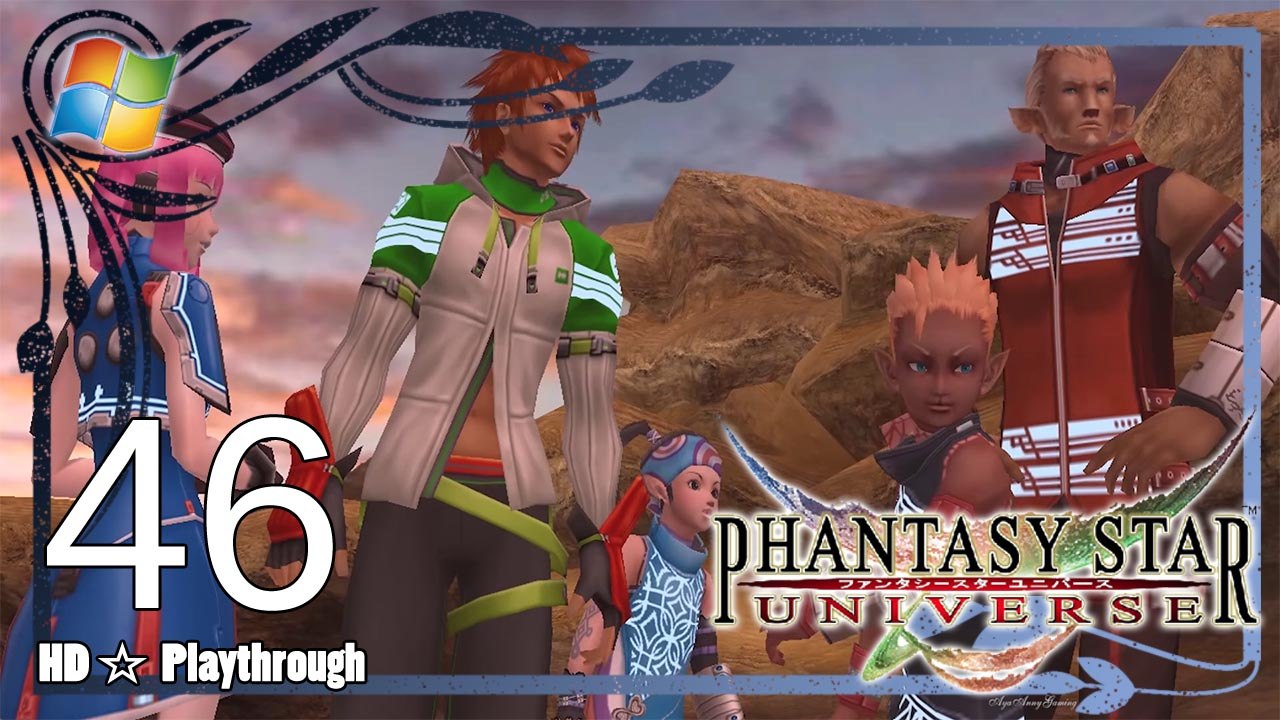 Phantasy Star Universe 【PC】 - Story Playthrough Pt.46 「Chapter 9： Hot SOS」