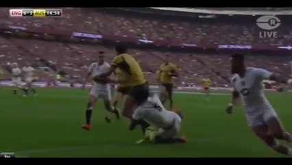 Le sauvetage de Courtney Lawes face aux Wallabies