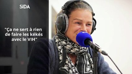 "Ça ne sert à rien de faire les kékés avec le VIH"