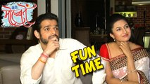 Raman and Ishita Fun Times On Set | Yeh Hai Mohabbatein | Star Plus