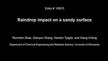 Pretty Cool    This Is What A Drop Of Water Looks Like When It Hits Sand