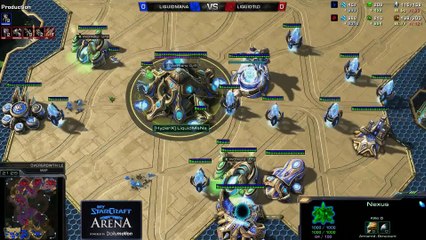 TLO (Z) vs. MaNa (P) - MyStarCraft Arena #1 powered by Dailymotion StarCraft II Heart of the Swarm