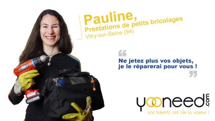 Prestations de petits bricolages à Vitry sur seine (94400 _ Val de Marne) avec Pauline - Yooneed