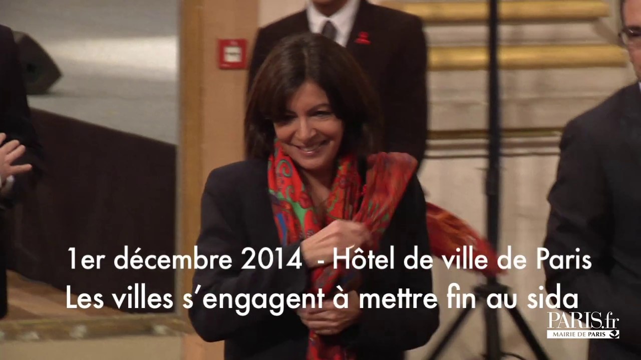 Sida : les villes du monde s'engagent au côté de Paris