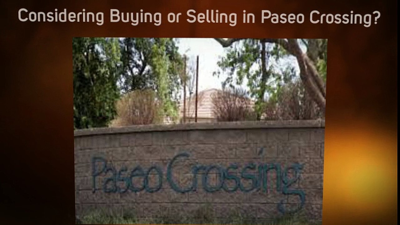Help buying or selling a home in Paseo Crossing in Chandler AZ Arizona