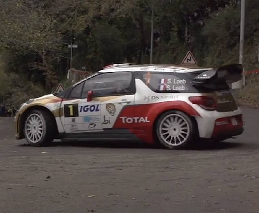 Sébastien Loeb remporte le Rallye du Var - Citroën WRC 2014