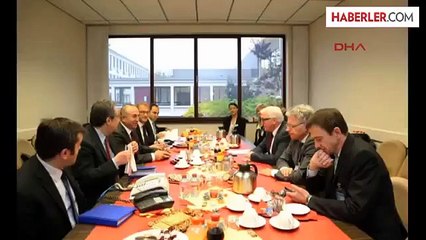 Dışişleri Bakanı Çavuşoğlu, Alman ve Hollandalı Mevkidaşları ile Görüştü