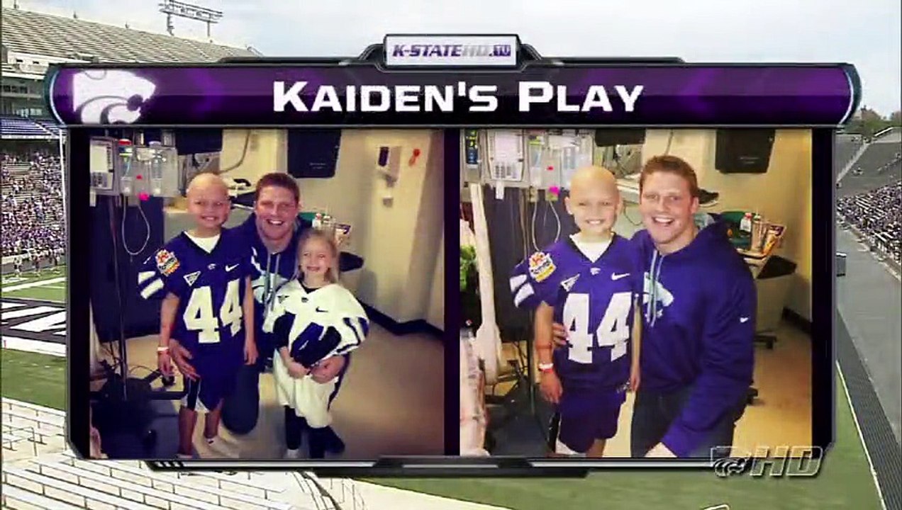 Football américain - le beau geste d'une équipe de football pour un enfant malade