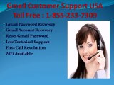 Gmail Customer Support USA | 1-855-233-7309 | Fastest Resolution