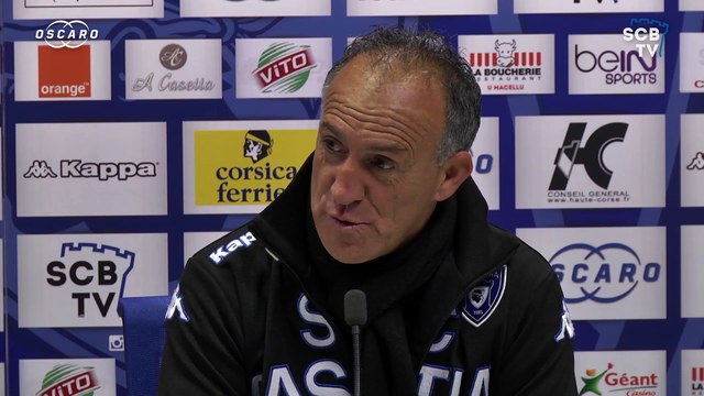 Bastia-Evian : Conf. d'avant-match de G. Printant